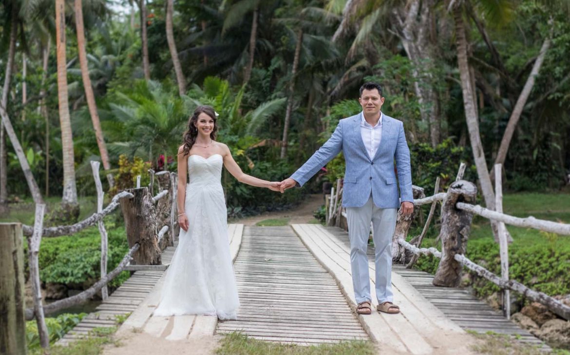 Savasi Resort promotional photo of a newly wedded couple