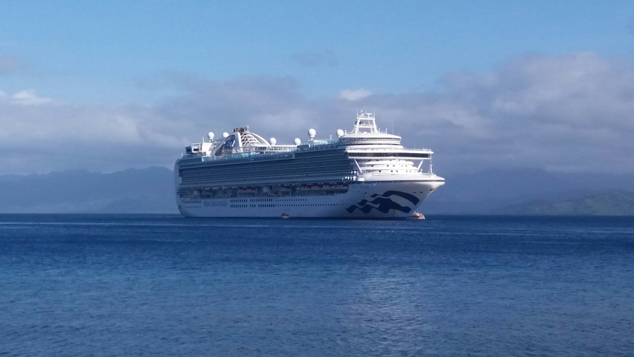 The Princess Cruises lines vessel 